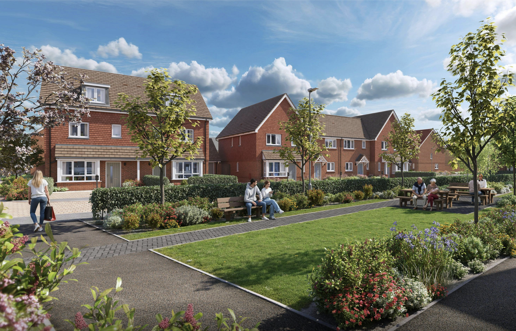 英國新矽谷 Milton Keynes 全新旗艦屋盤 | 大型綜合式屋苑 15 分鐘步行生活圈