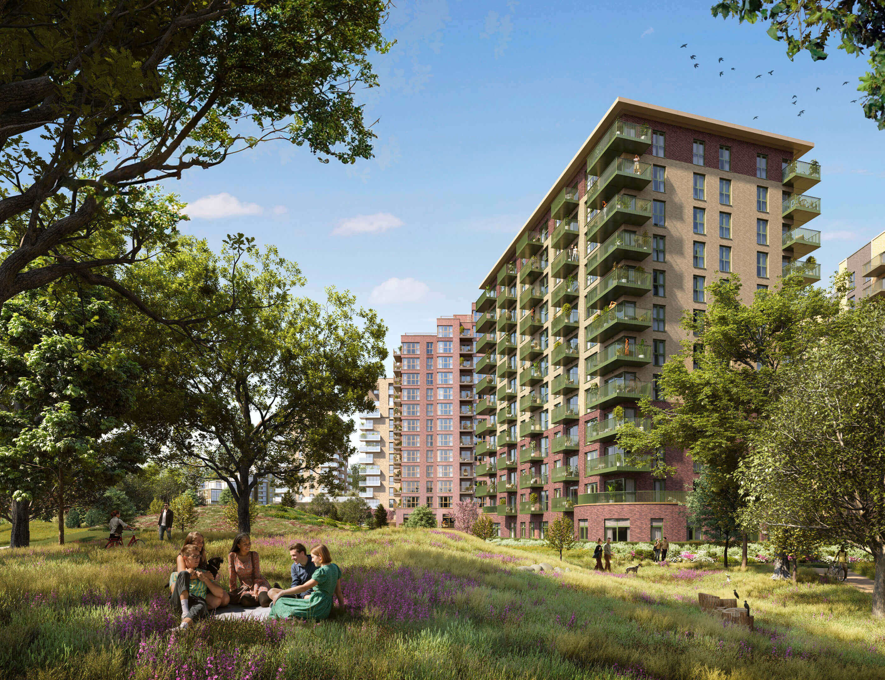 全新一期 Lily Residences｜Greenwich 珍稀公園與城景住宅 | 16分鐘直達倫敦市中心